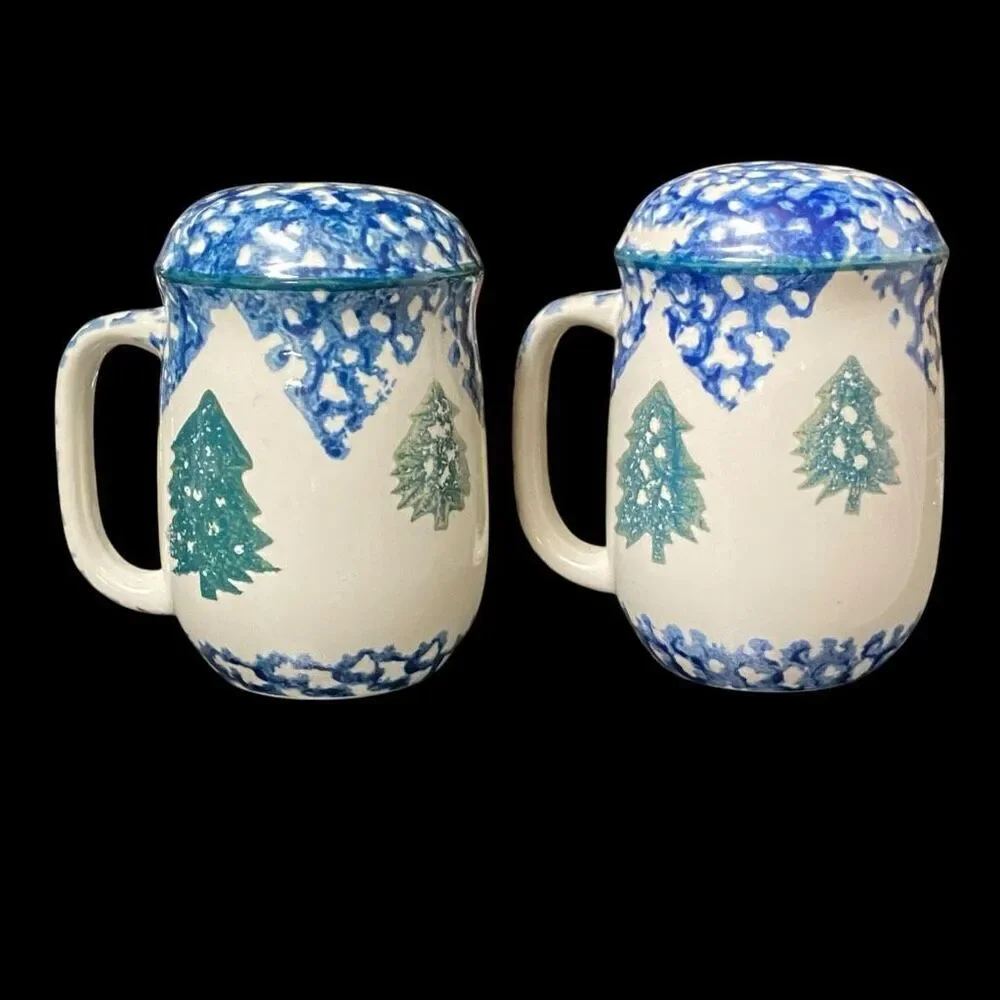 Cabin In The Snow Salt and Pepper Shakers